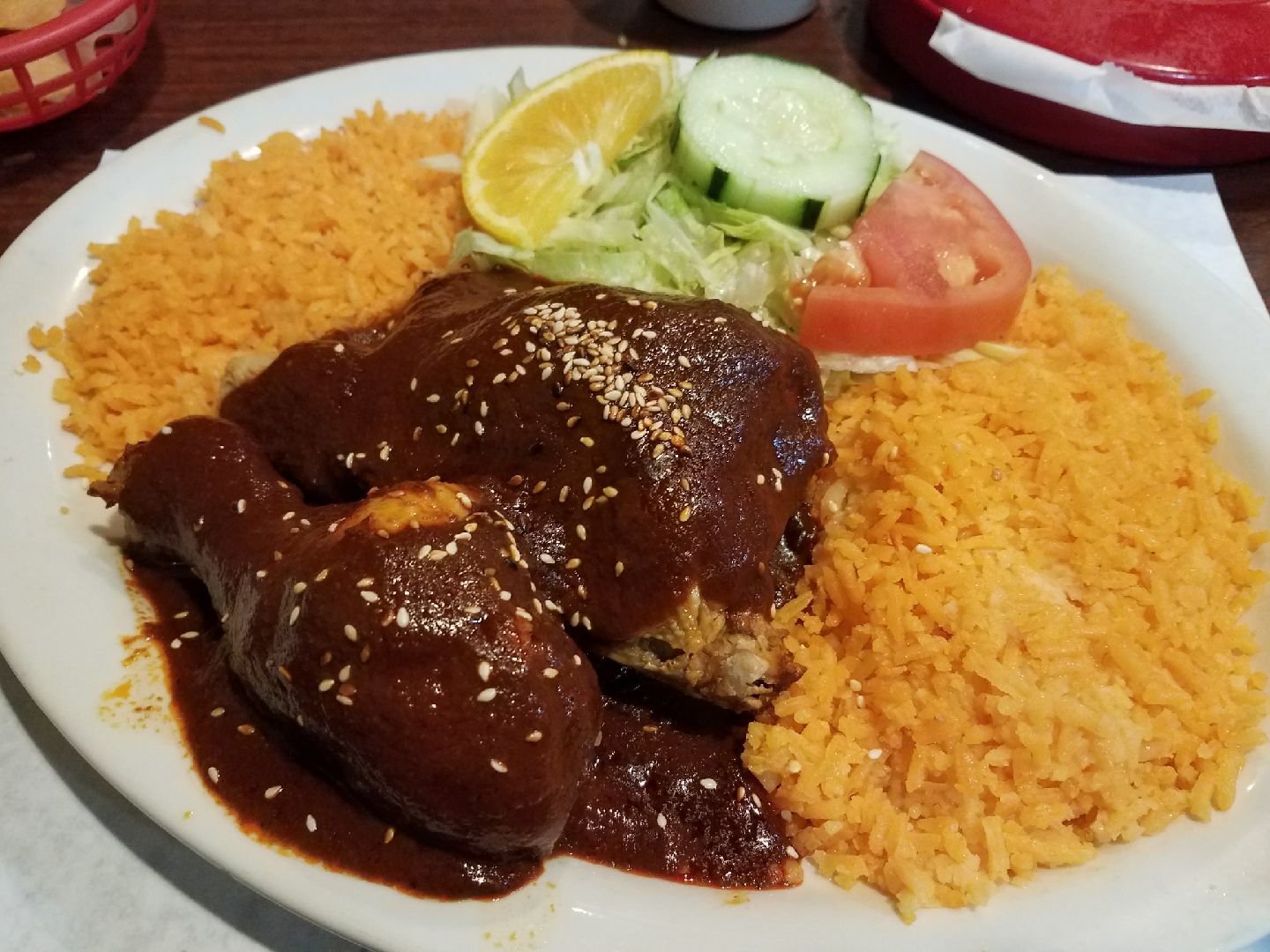 Chicken in Mole Sauce
